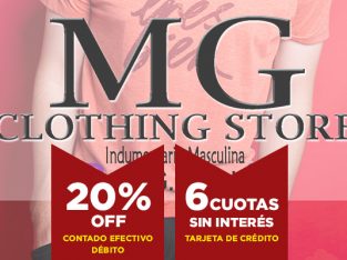MG Clothing Store Indumentaria Masculina